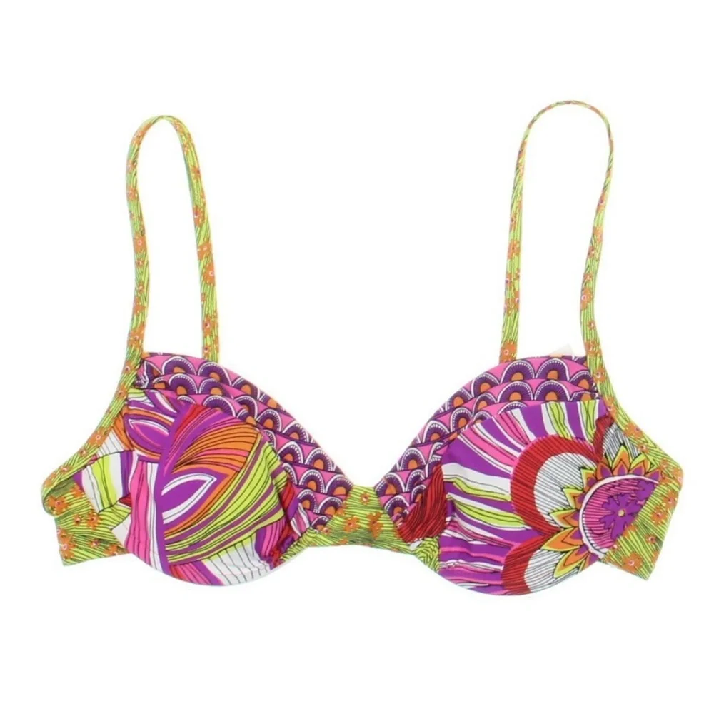 NWT‎ 2PC Trina Turk Amazonia Underwire Bikini Set 4